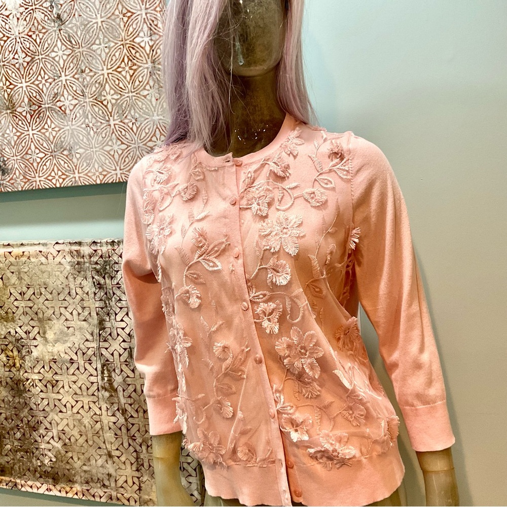 Ann Taylor Button Down Sweater - image 1